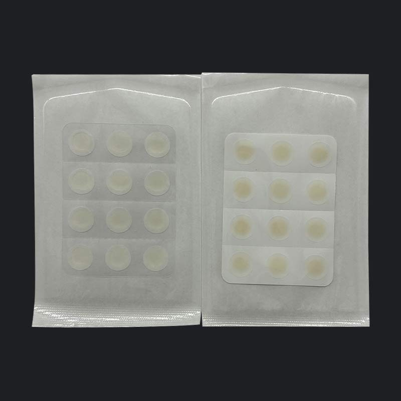 12 Pcs Pressed Edge Waterproof And Invisible Acne Patch