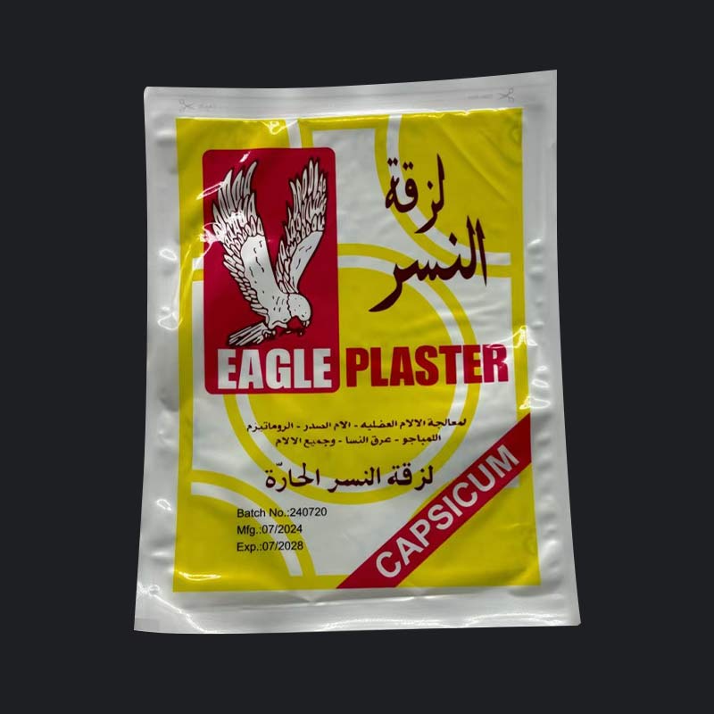 72 Pcs Fast-acting Tearable Peelable Eagle-shaped Plaster