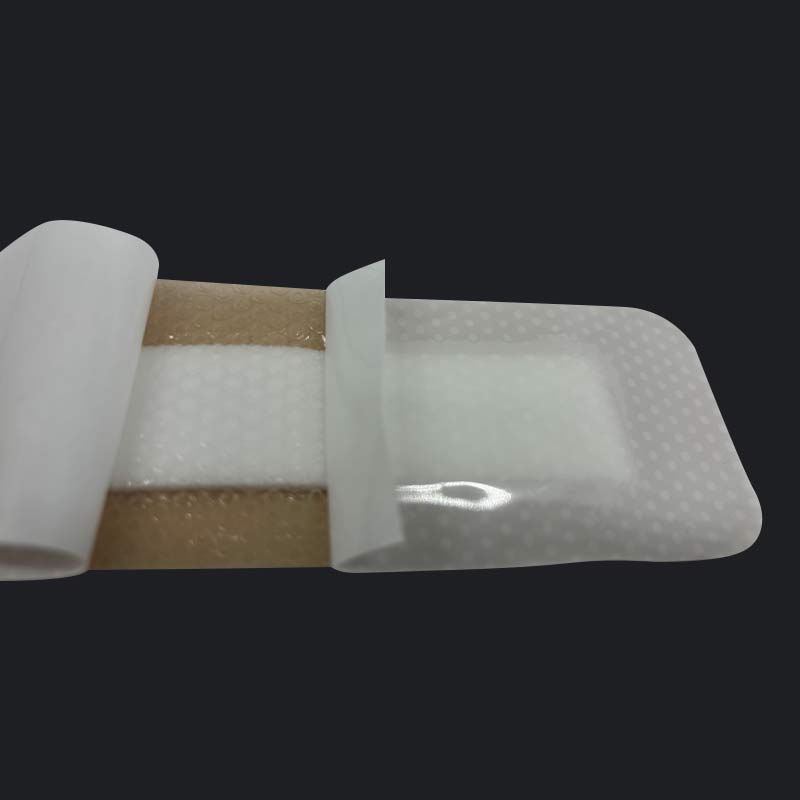 Mild And BreathableIsolate Bacteria Silicone Foam Dressing