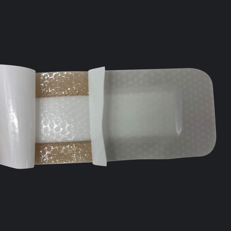 Mild And BreathableIsolate Bacteria Silicone Foam Dressing