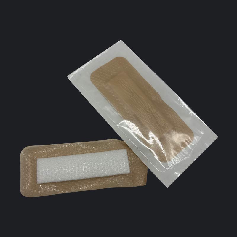 Mild And BreathableIsolate Bacteria Silicone Foam Dressing