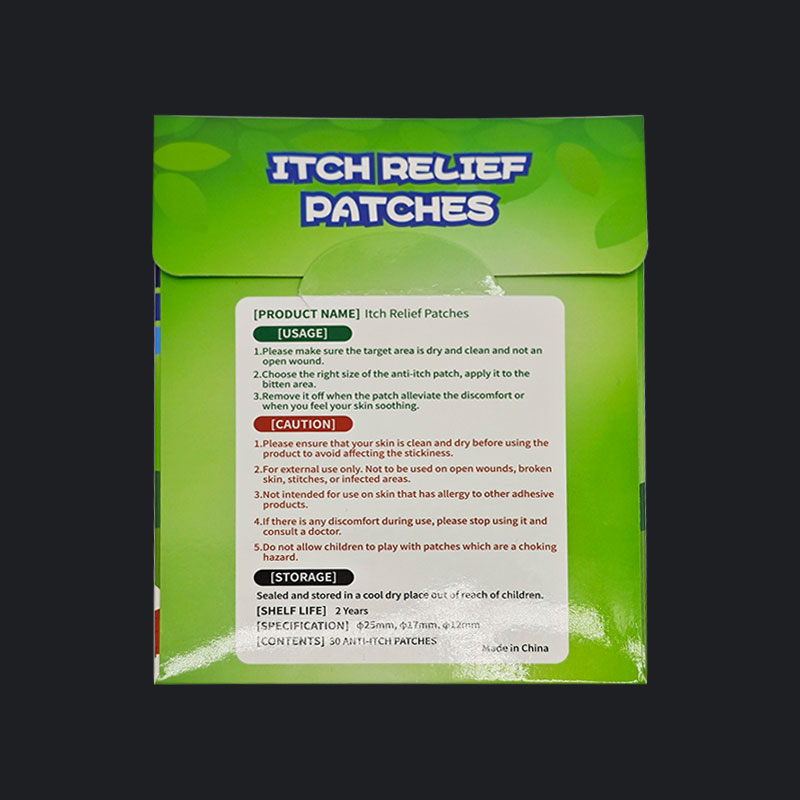 Envelope Box Pain Relief And Itching Soothing Mosquito Bite Patch