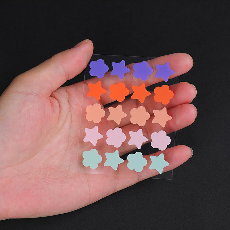 20pcs Colorful Flower Acne Patch/Hydrocolloid Dressing（20 Pieces Size: This Set Contains 20*Patches. 12 mm (20 Pieces) ）