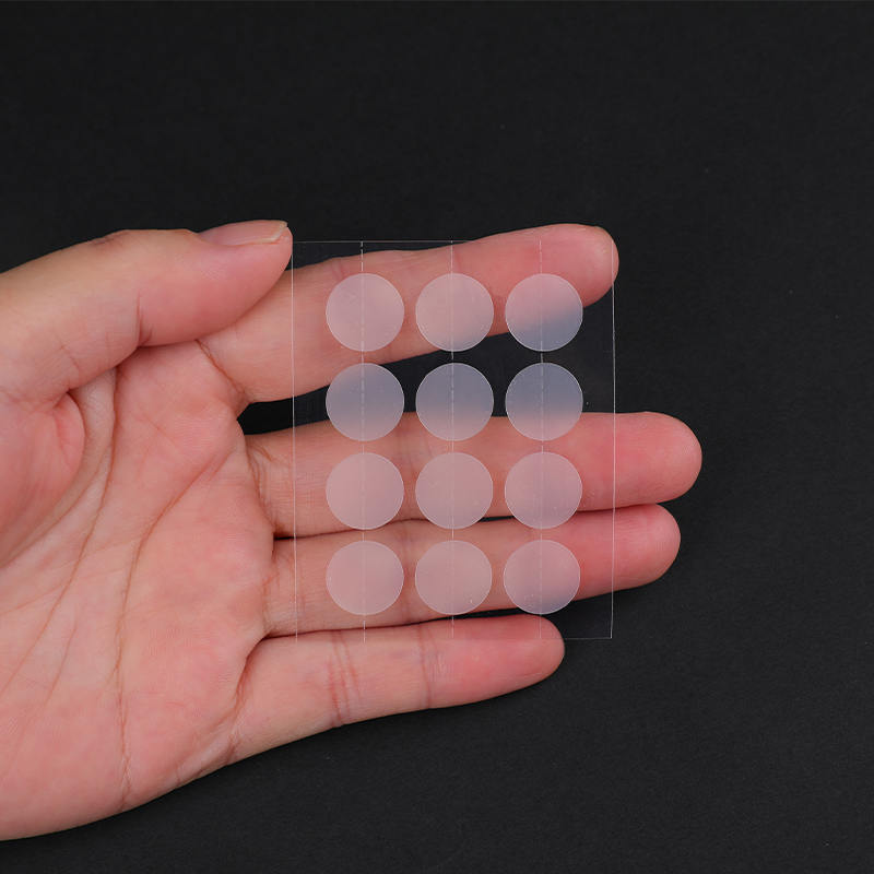 12pcs Hollow Blade Transparent Salicylic Acid Acne Patch/Hydrocolloid Dressing（12 Pieces Size: This Set Contains 12*Patches. 12 mm (12 Pieces) ）