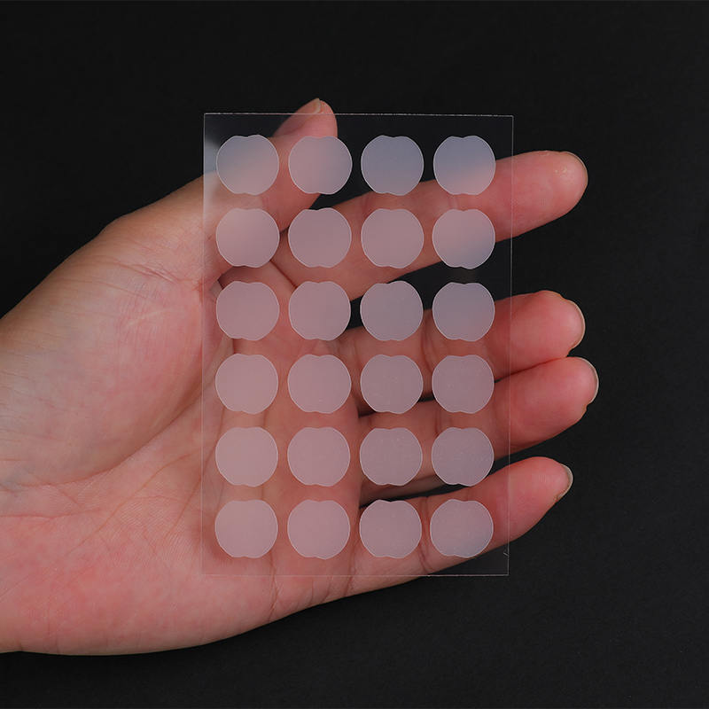 24 Pcs Peach-shaped Acne Patch for Painless And Effective Spot Treatment（24 Pieces Size: This Set Contains 24*Patches. 12 mm (24 Pieces) ）