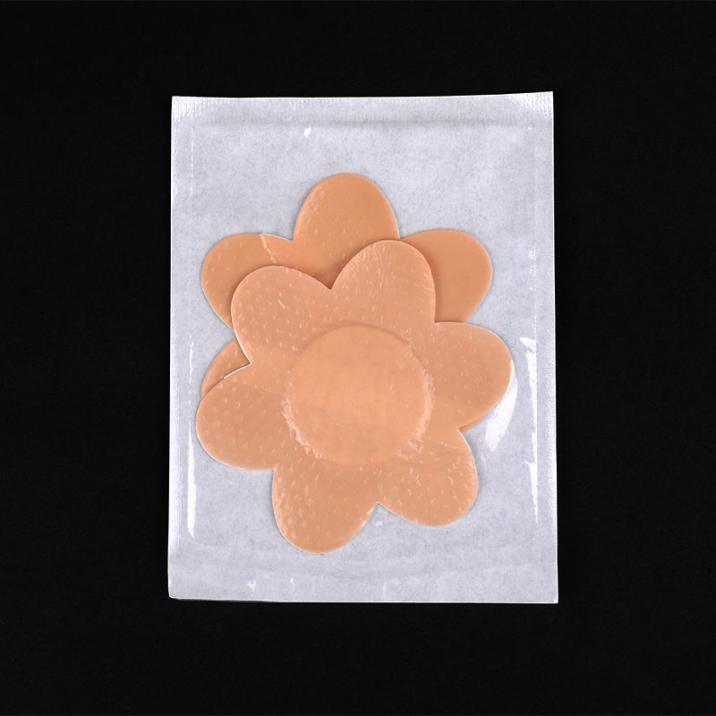 Soft and Comfortable Flower-shaped Silicone Gel Breast Patch